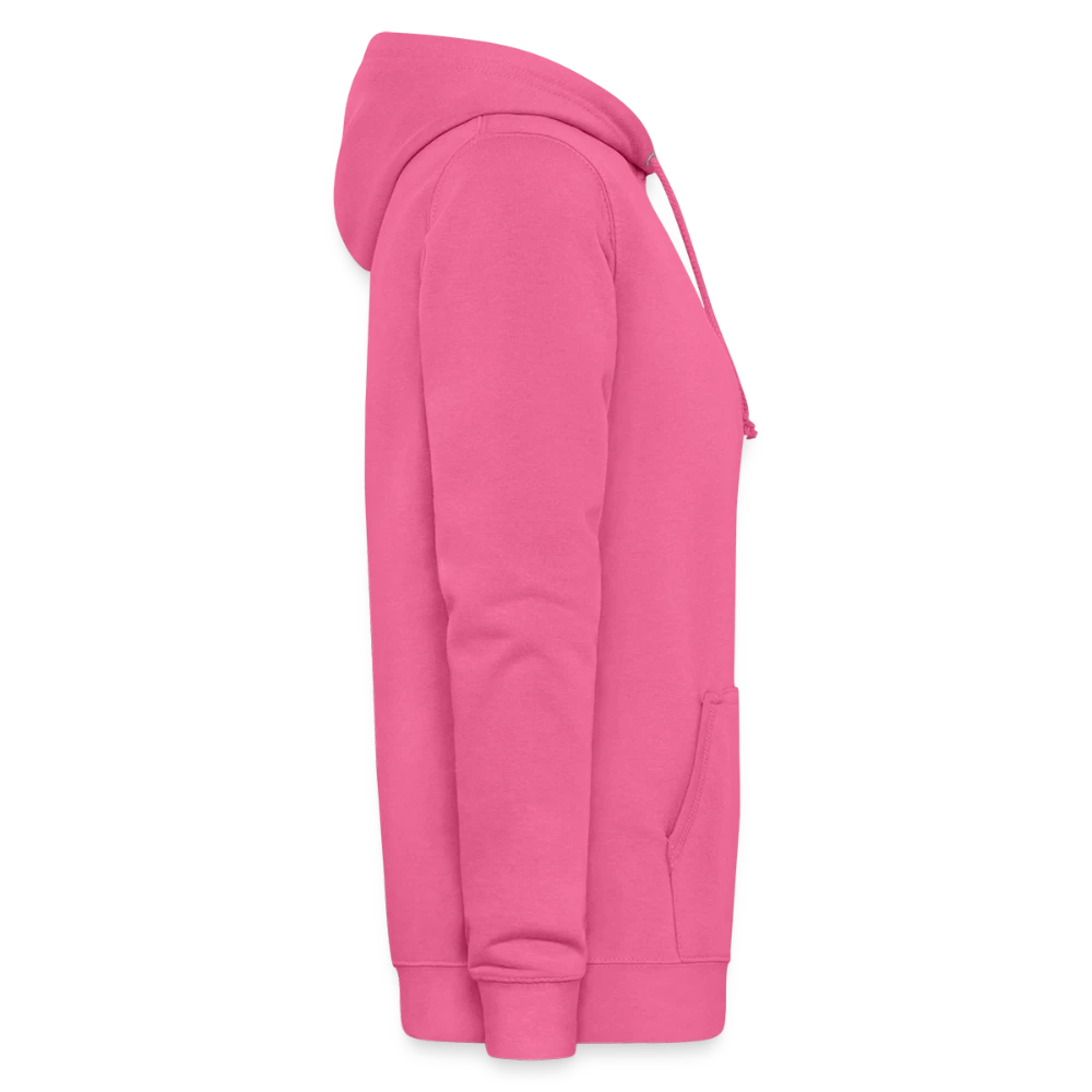 Frauen Kapuzenpullover Seitenansicht rechts mit schmalem Ärmel