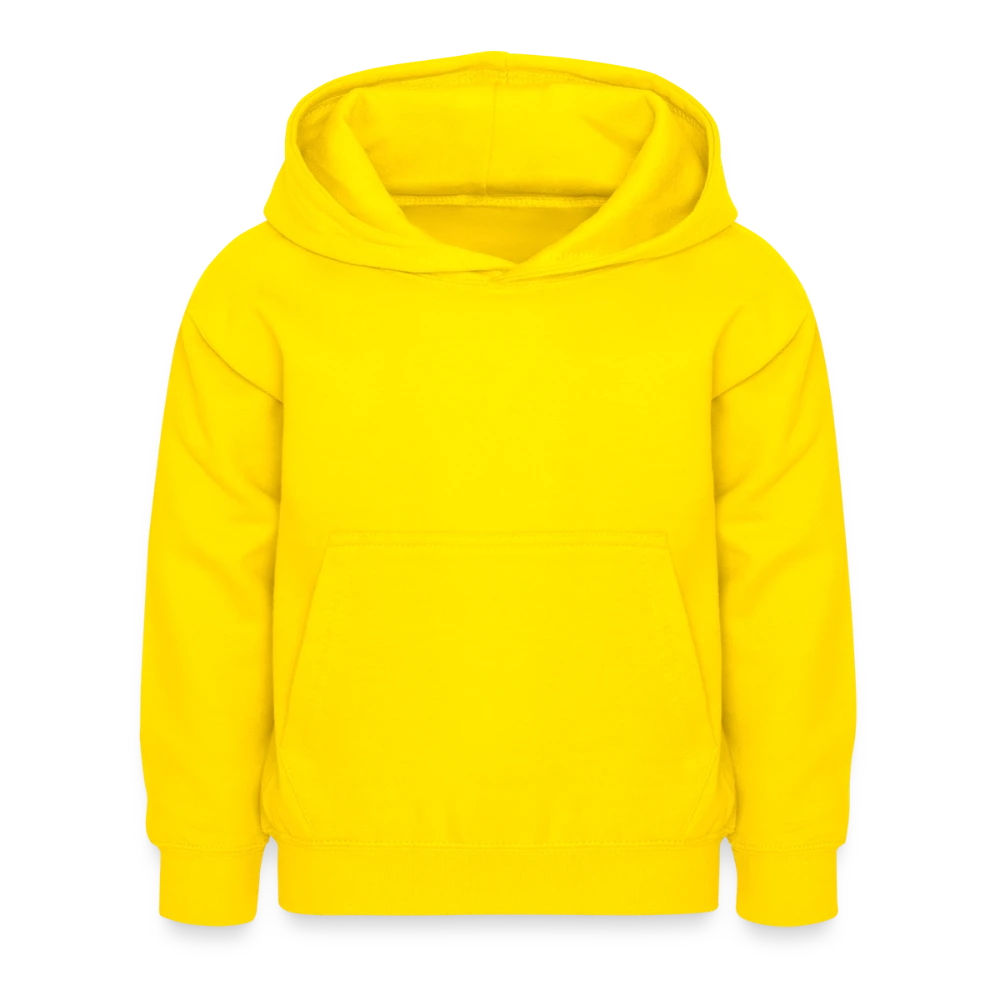 Kinder Hoodie von AWDis Just Hoods Frontansicht mit Kängurutasche