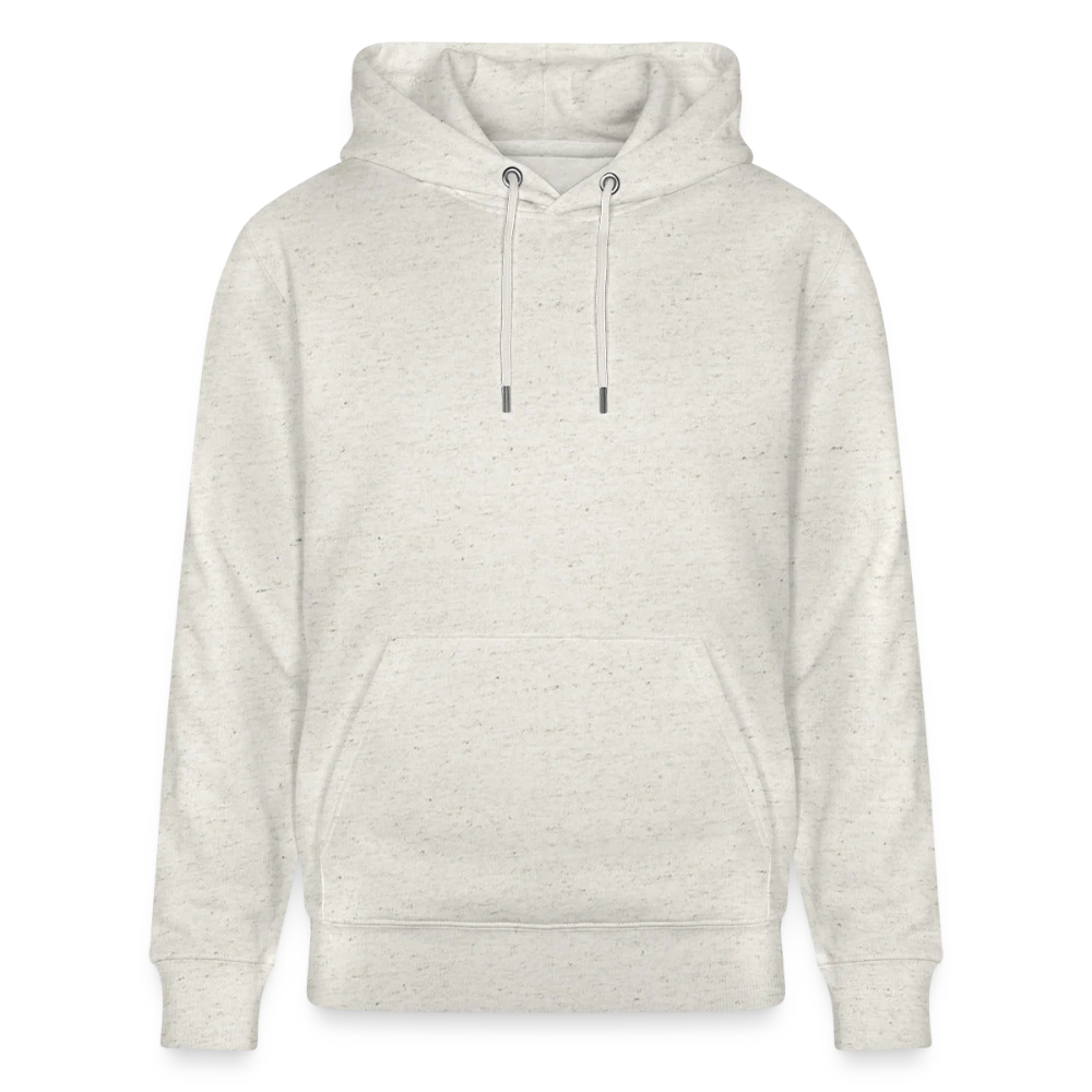 Stanley/Stella Unisex Bio-Hoodie CRUISER Vorderansicht mit Kängurutasche und Kapuze