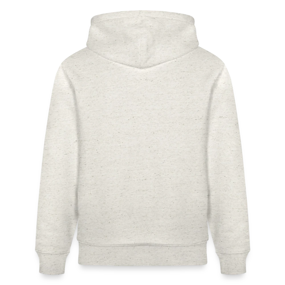 Bio-Hoodie CRUISER Rückansicht mit gerader Schnittführung