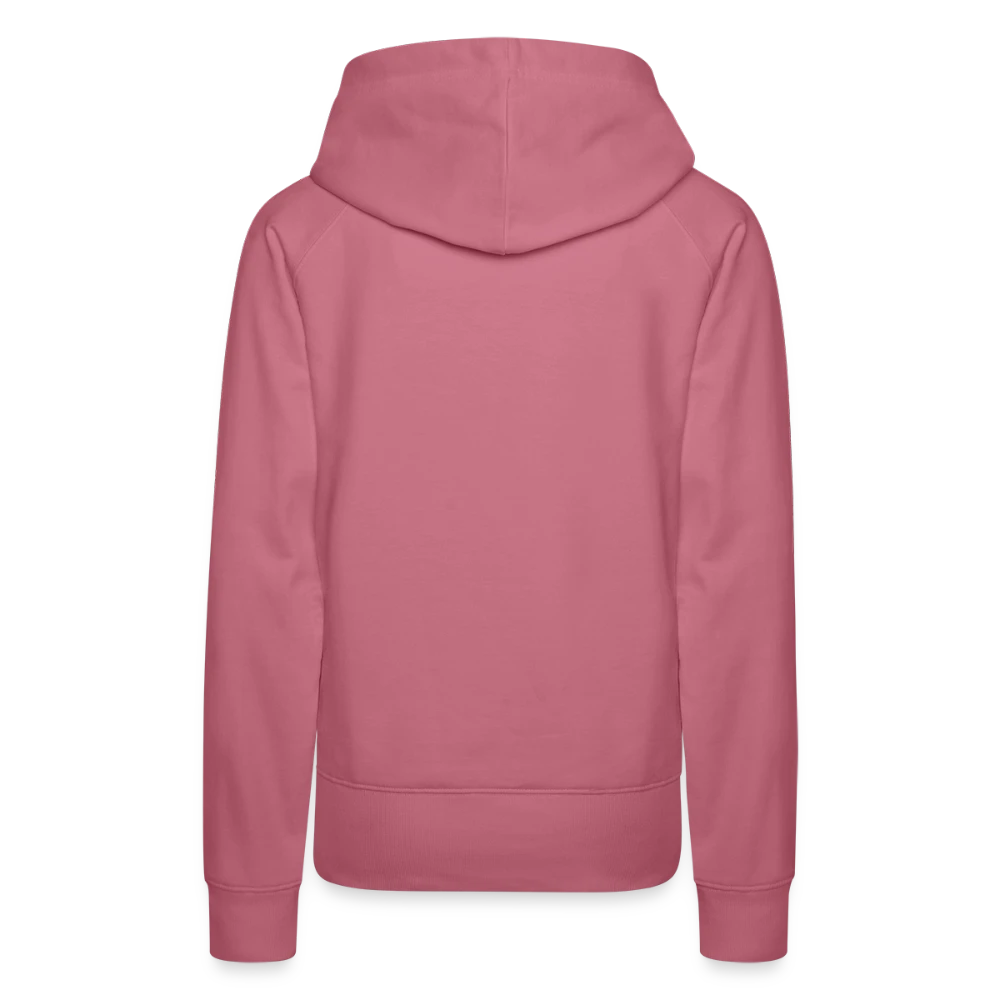 Rückenansicht des Bio Hoodies mit grosser Druckfläche