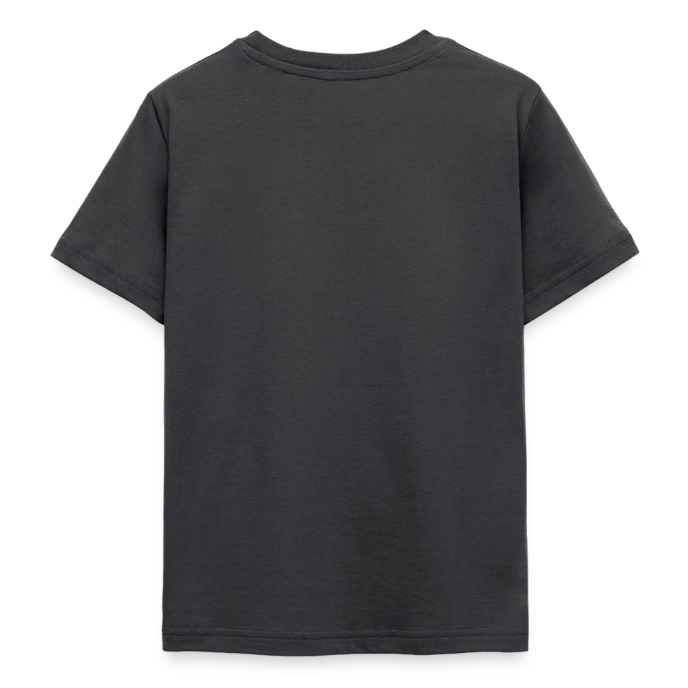 Teenager T-Shirt Rückansicht mit Nackenband und glatter Druckfläche