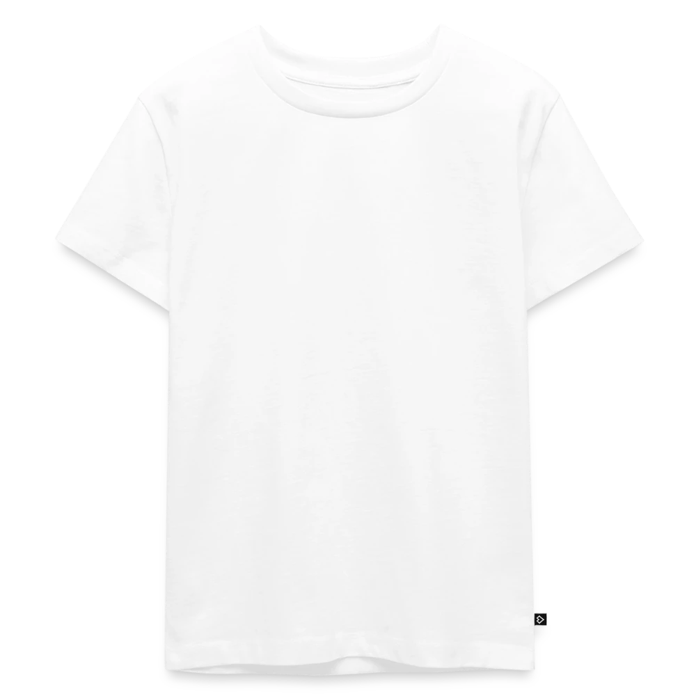 Kinder Premium Bio T-Shirt Vorderansicht zum Bedrucken