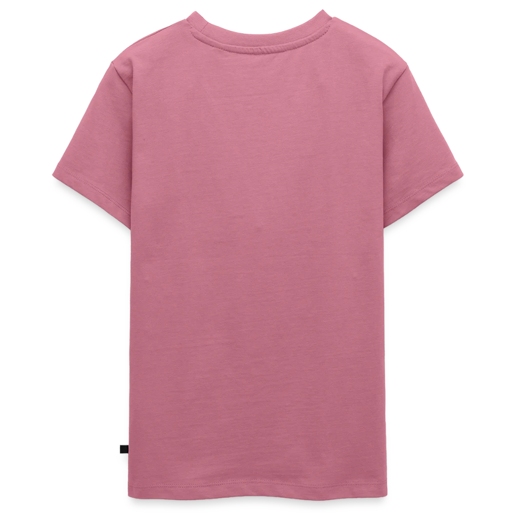 Rückseite des Teenager Bio T-Shirts mit grosser Druckfläche