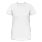 Frauen Gildan Heavy T-Shirt Vorderansicht in Baumwoll-Jersey