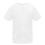 Kinder Funktions-T-Shirt von James & Nicholson, Vorderansicht mit grosser Druckfläche