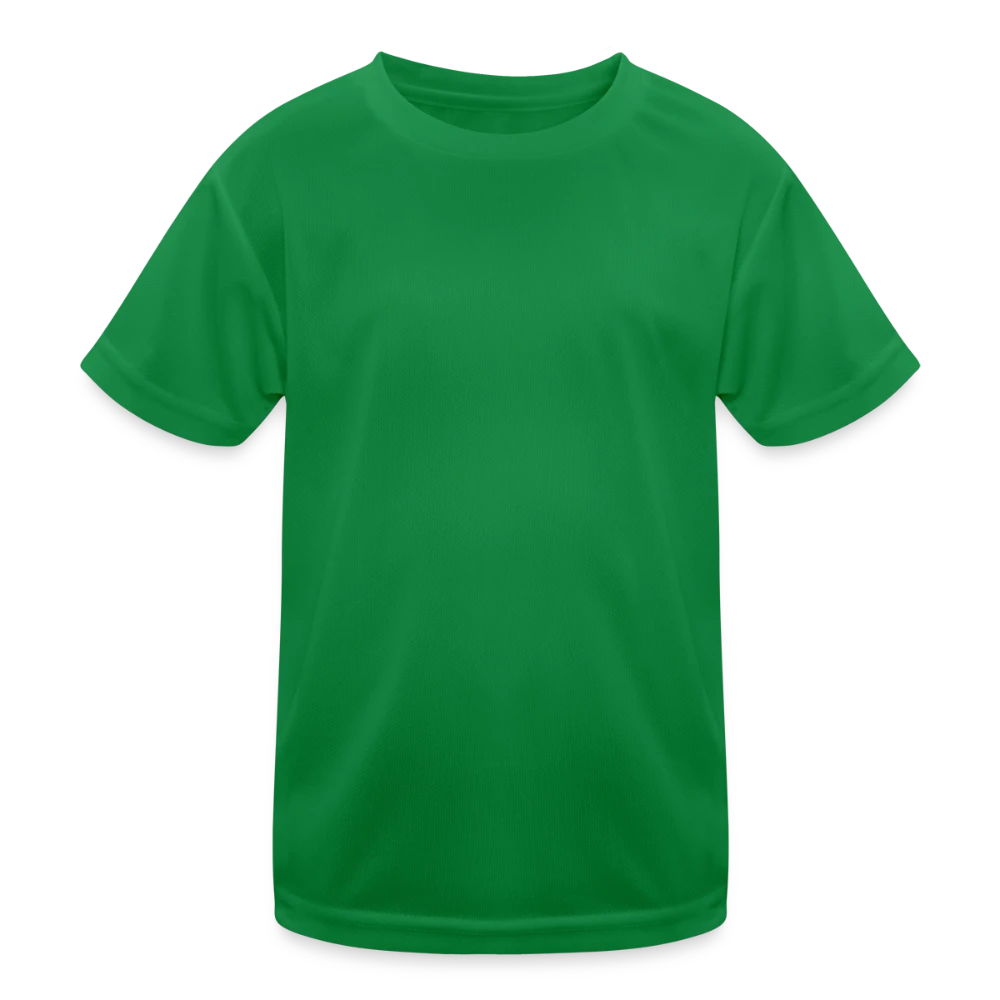 Kinder Funktions-T-Shirt von James & Nicholson, Vorderansicht mit Druckfläche