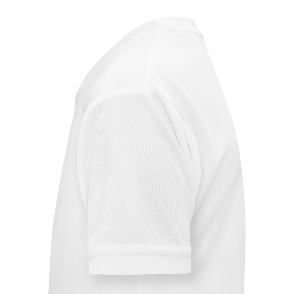 Seitenansicht links des atmungsaktiven Kindershirts