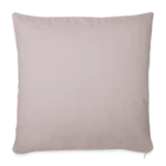 Sofakissen 44 x 44 cm mit bedruckbarer Vorderseite aus Baumwoll-Twill