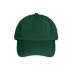 Beechfield Baseballkappe Frontansicht mit nahtlosem Frontpanel