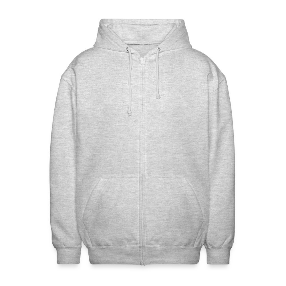 Unisex Kapuzenjacke von AWDis Just Hoods Vorderansicht mit Reissverschluss und Kapuze