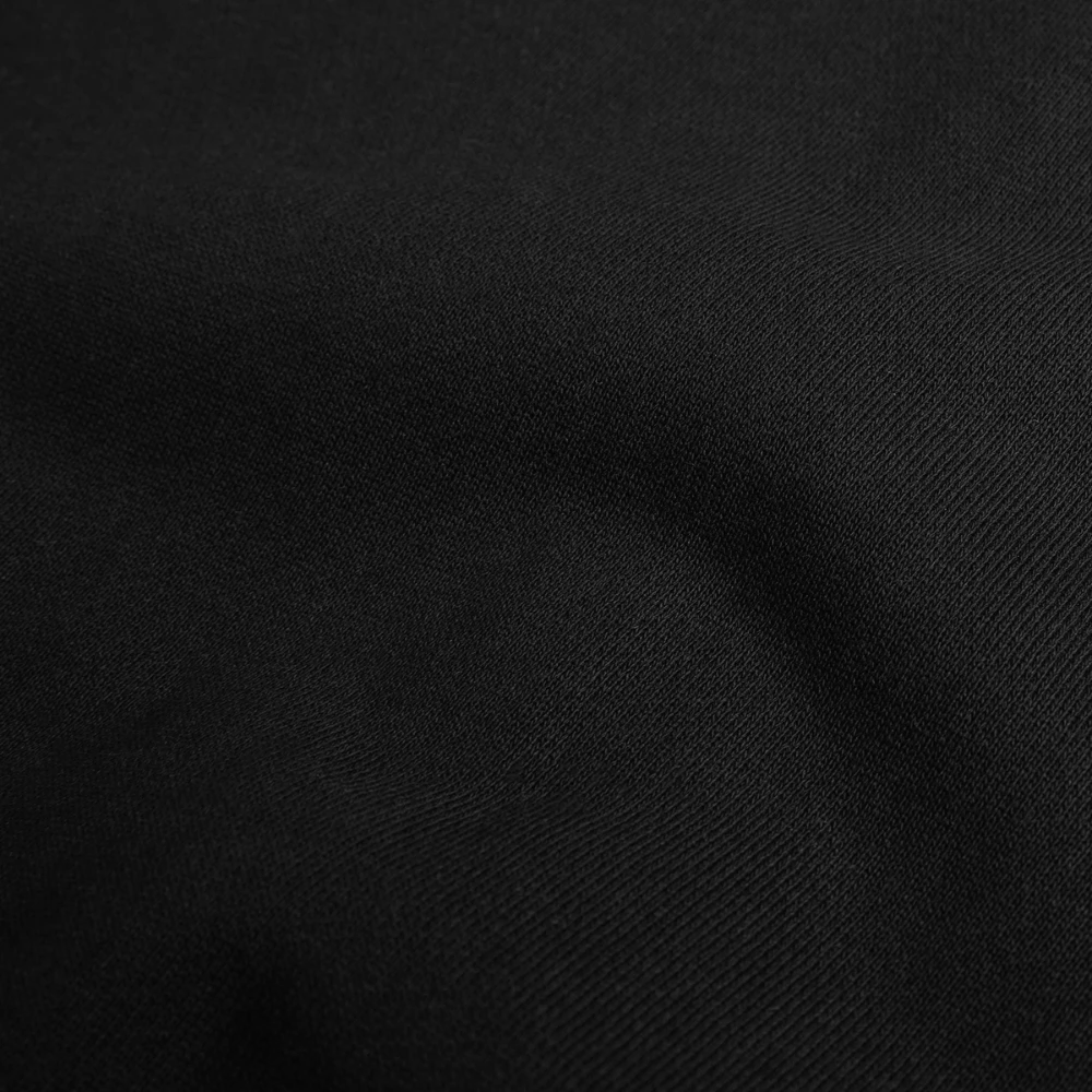 Angerauter Sweatstoff der College-Jacke aus Baumwoll-Polyester-Mix