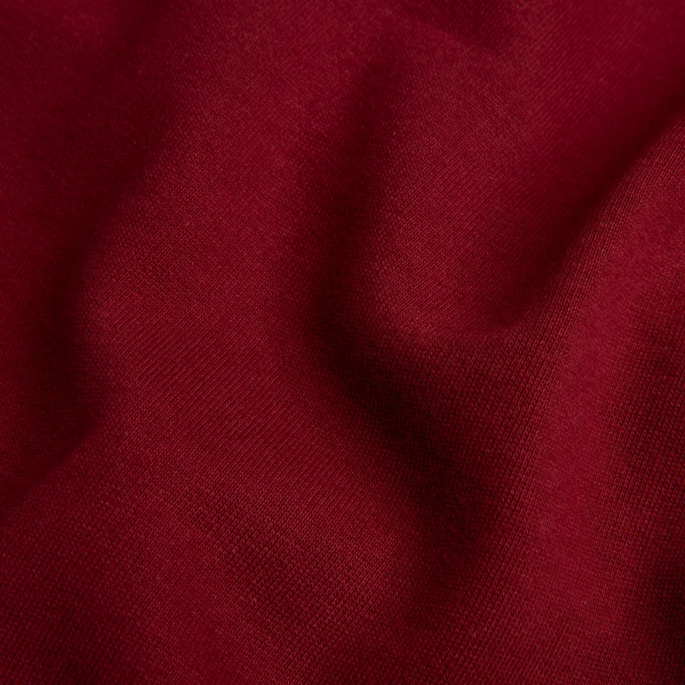 Detailaufnahme Bio-Baumwolle 350 g/m² mit Rippstrick