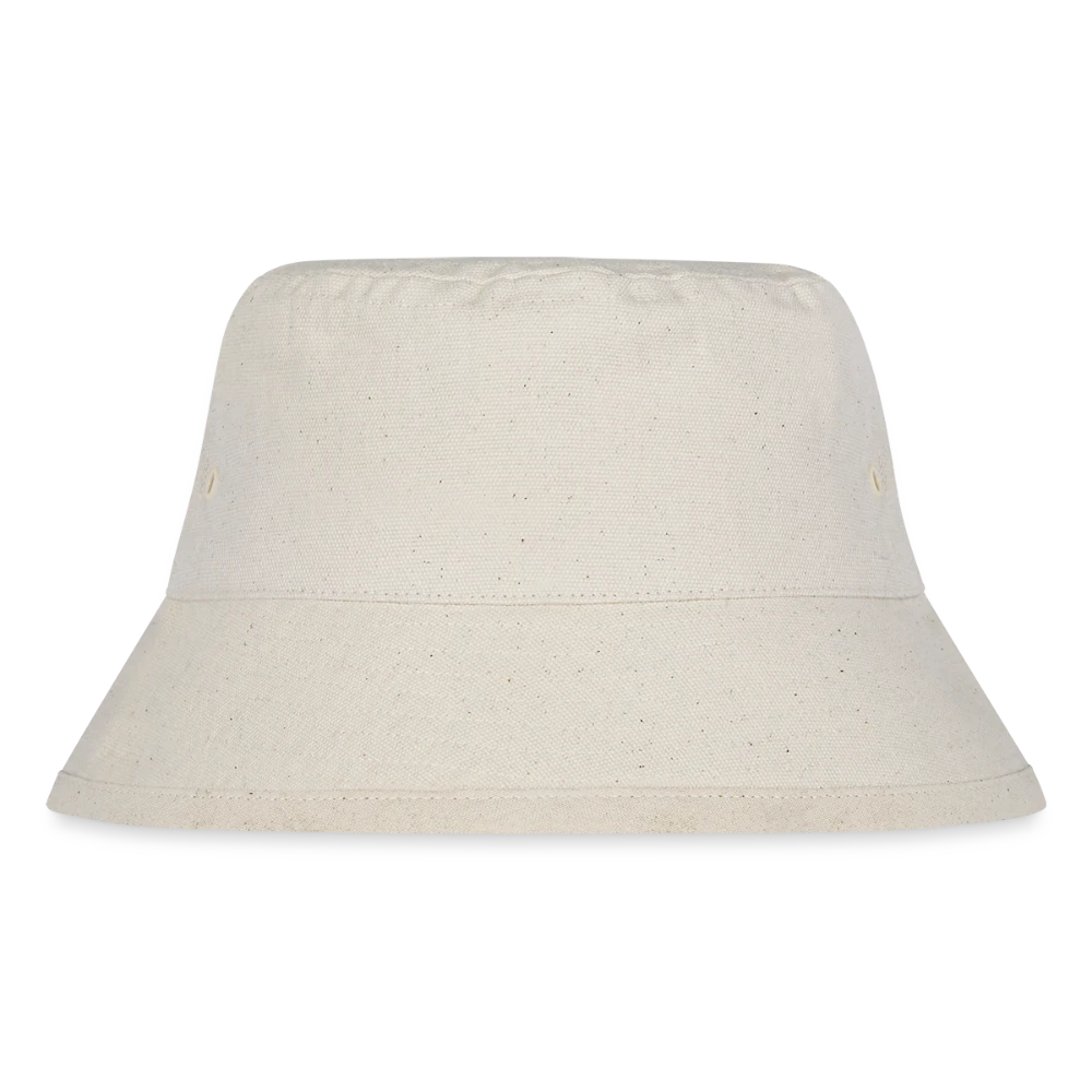 Bucket Hat Rückansicht mit Doppelabsteppung am Hutdeckel