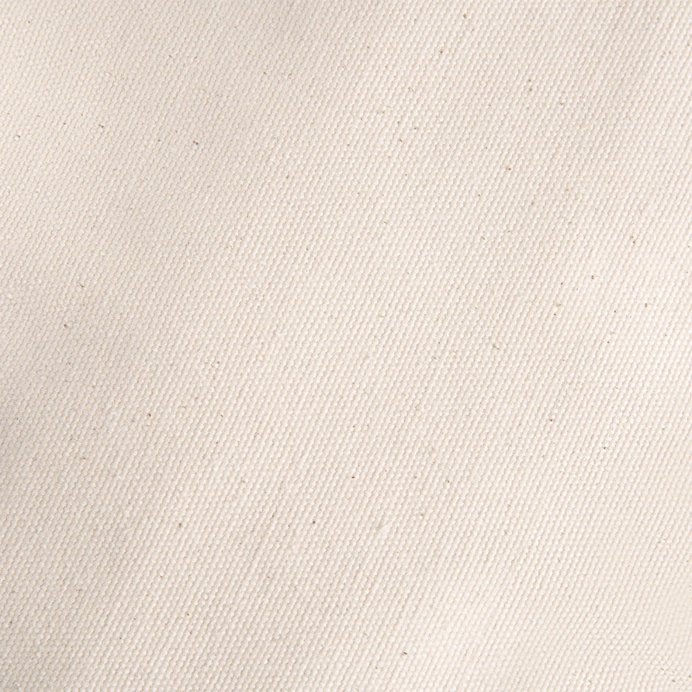 Detail des recycelten Baumwoll-Polyester-Canvas in 300 g/m²