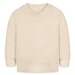 Baby Organic Sweatshirt Baby Changer von Stanley/Stella – Vorderansicht mit glatter Druckfläche