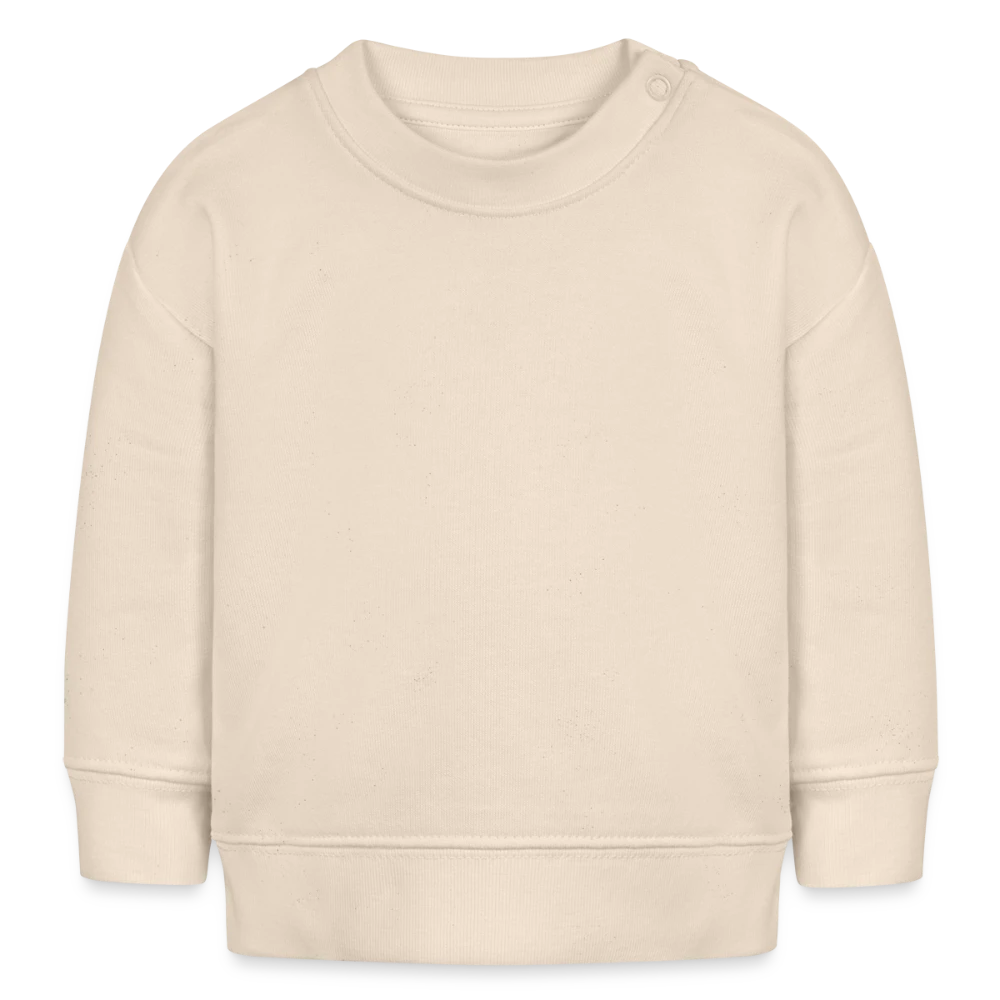 Baby Organic Sweatshirt Baby Changer von Stanley/Stella – Vorderansicht mit glatter Druckfläche