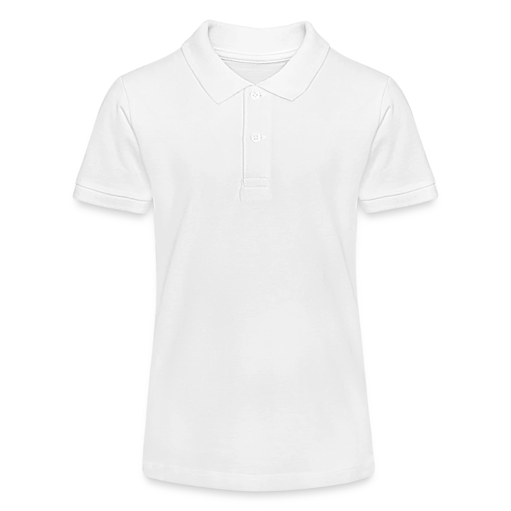 Teenager Bio-Poloshirt MINI SPRINTER von Stanley/Stella – Vorderansicht mit Knopfleiste