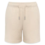 Stanley/Stella Teenager Bio-Joggingshorts MINI BOLTER Vorderansicht mit Elastikbund und Kordelzug