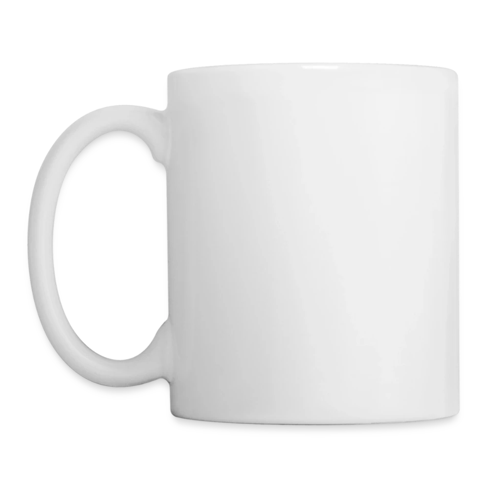 Keramiktasse von der linken Seite
