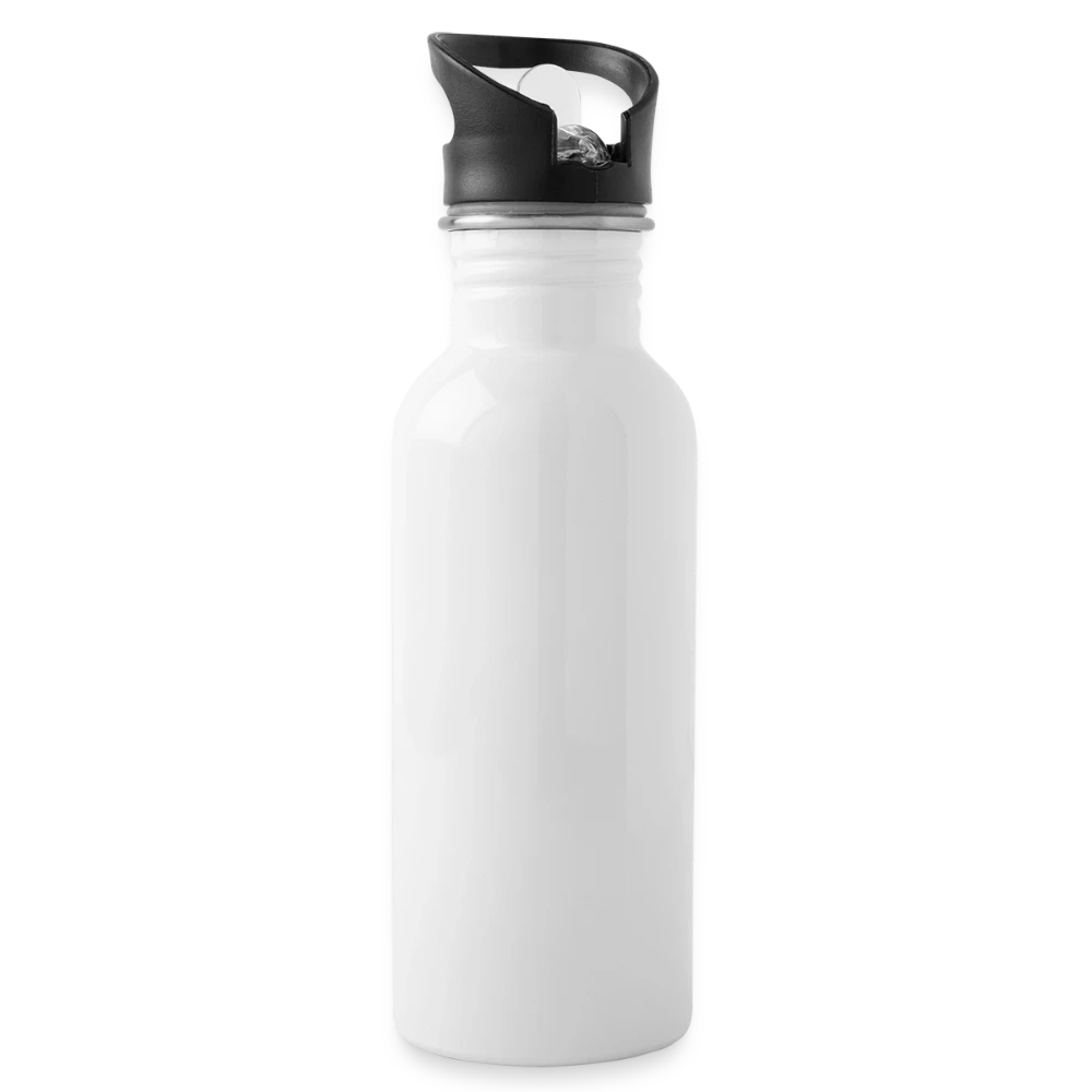 Seitenansicht der Trinkflasche mit klappbarem Mundstück