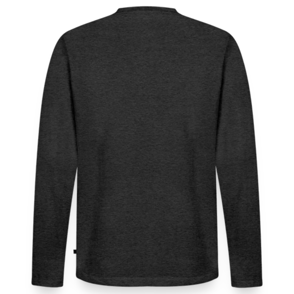 Langarmshirt Rückansicht aus gekämmter Bio-Baumwolle