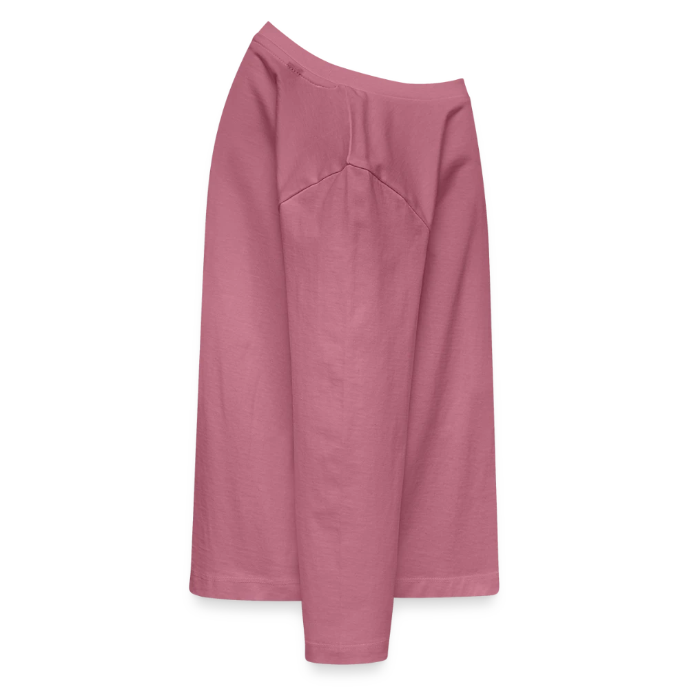 Seitenansicht rechts mit eingenähtem Satin-Label