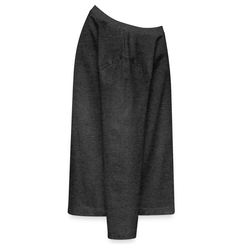 Langarmshirt Teenager Seitenansicht rechts mit Satin-Label