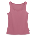 Frauen Premium Organic Tank Top Vorderansicht in Bio-Baumwolle