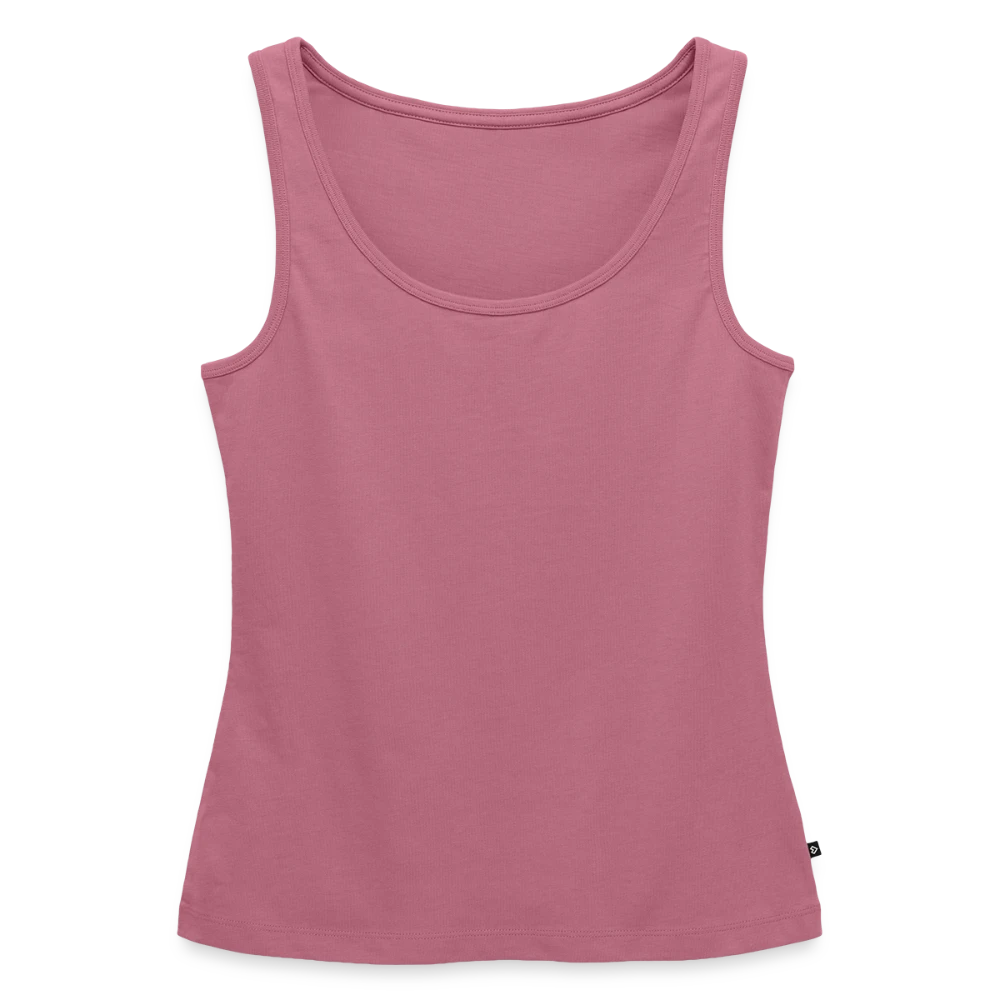 Frauen Premium Organic Tank Top Vorderansicht in Bio-Baumwolle