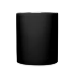 Einfarbige Keramiktasse 325 ml mit glänzender Oberfläche, Vorderansicht mit Druckfläche