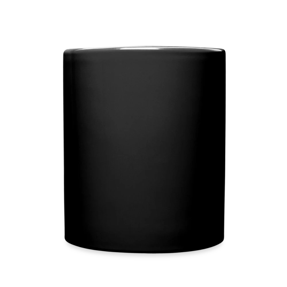 Einfarbige Keramiktasse 325 ml mit glänzender Oberfläche, Vorderansicht mit Druckfläche