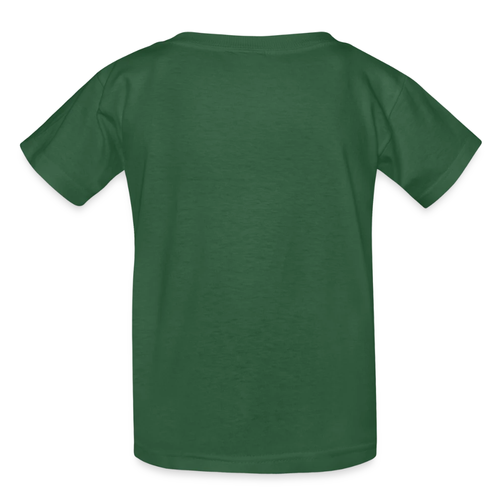 Russell Kindershirt Rückansicht mit Doppelnaht