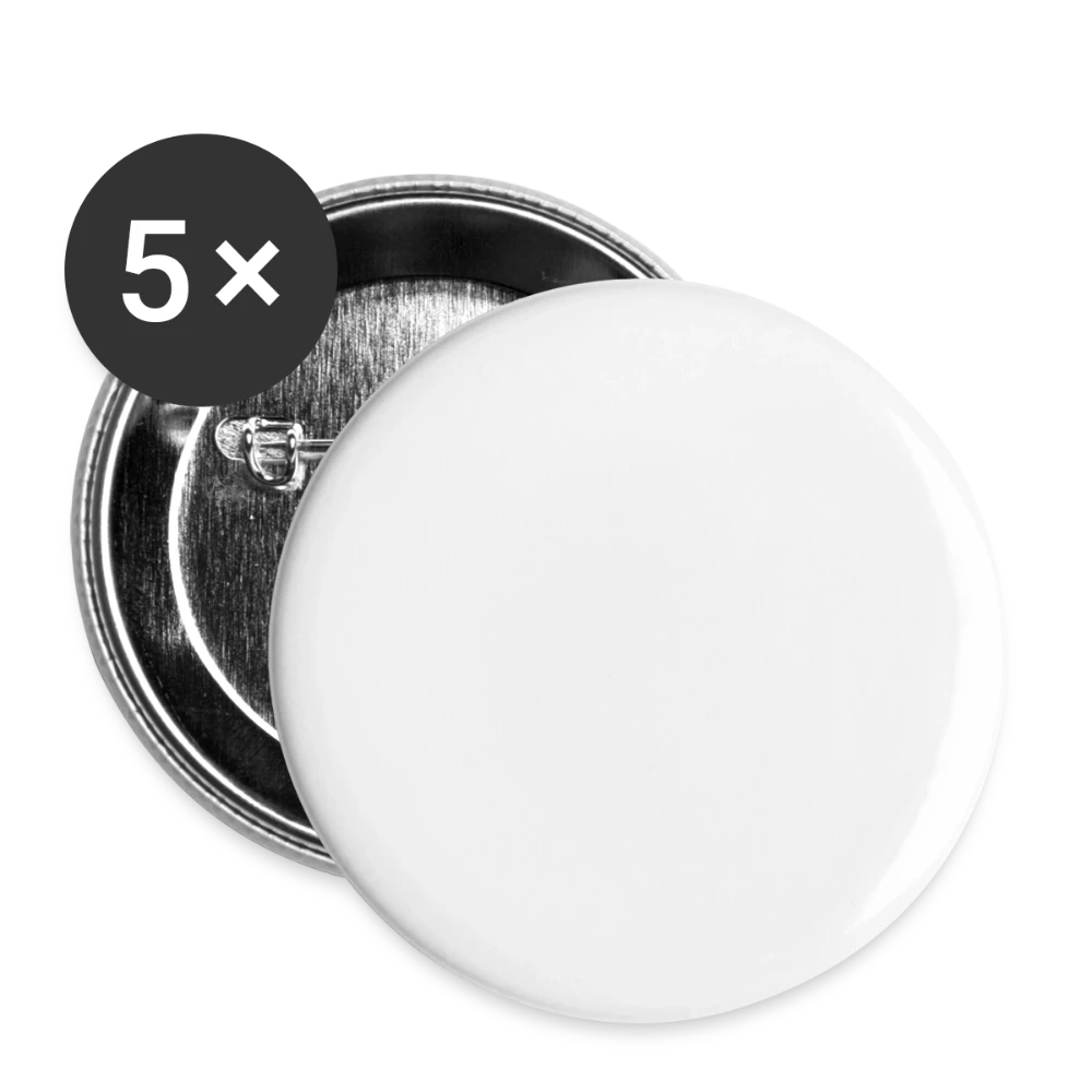 Runder Ansteck-Button 56 mm mit individuell bedruckter Front