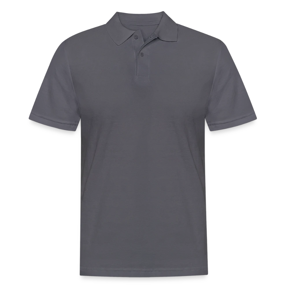 Männer Poloshirt von Gildan in der Vorderansicht mit 2-Knopfleiste und Rippstrick-Kragen