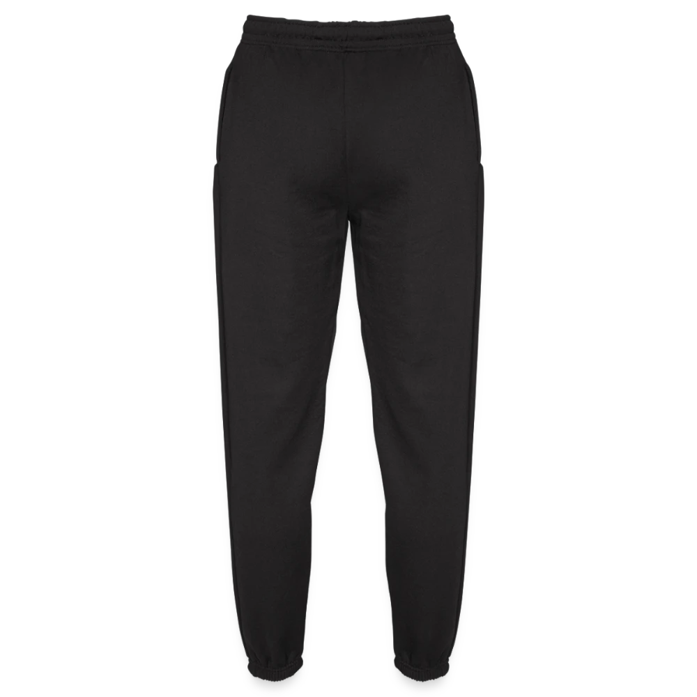 Unisex Jogginghose Rückansicht mit geradem Schnitt
