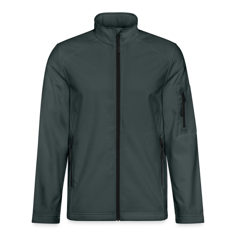 Unisex Softshelljacke von Kariban mit Frontreissverschluss und Seitentaschen