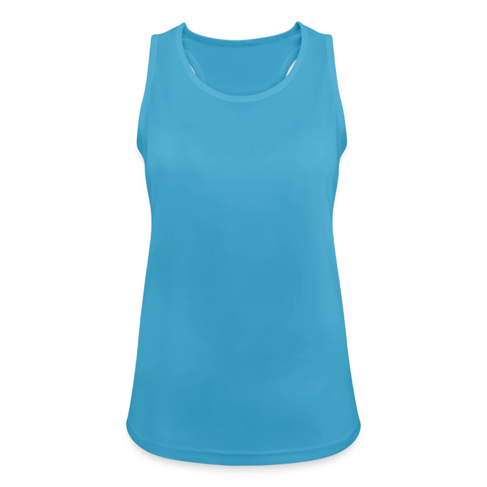 Frauen Tank Top atmungsaktiv von AWDis Cool, Vorderansicht mit sportlichem Schnitt