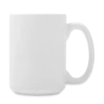 Seitenansicht grosse Tasse mit Henkel rechts