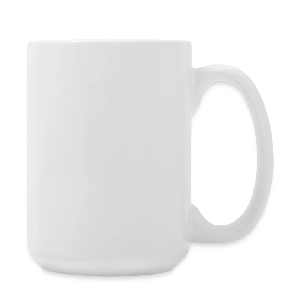 Seitenansicht grosse Tasse mit Henkel rechts