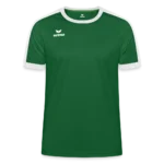 ERIMA Unisex Retro Star Trikot Vorderansicht mit Rundhalskragen und Kontrastdetails
