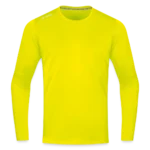 JAKO Longsleeve Run 2.0 Vorderansicht aus glattem Polyester