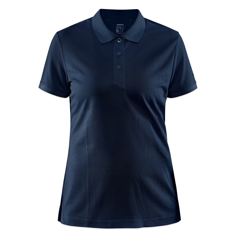 CRAFT Core Unify Frauen Polo Vorderansicht mit 3er-Knopfleiste