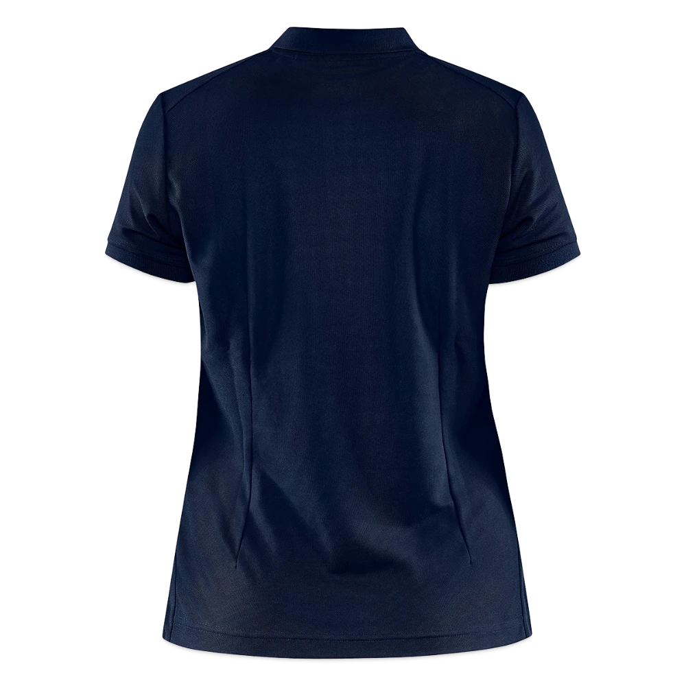 CRAFT Core Unify Frauen Polo Rückansicht in funktionellem Polyester