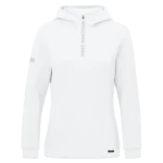 JAKO Frauen Zip Hoodie Pro Casual Vorderseite mit Reissverschluss und Bauchtasche