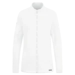 JAKO Frauen Jacke Pro Casual Frontansicht mit Reissverschluss und Seitentaschen