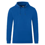 JAKO Kapuzensweatshirt Organic Vorderansicht mit Kapuze und Kängurutasche