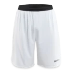 CRAFT Progress Kinder Basketballshorts Vorderansicht mit elastischem Bund und Kordelzug
