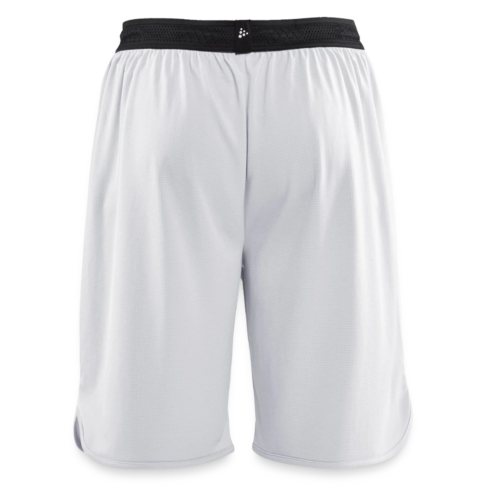 Rückansicht der CRAFT Progress Basketballshorts für Kinder mit weitem Schnitt