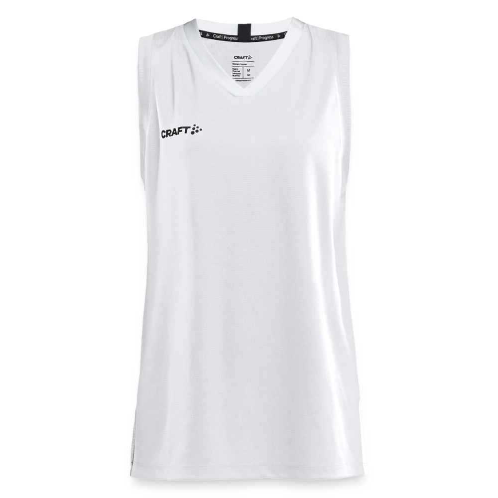 Frauen Basketballtrikot CRAFT Progress Vorderansicht mit V-Ausschnitt